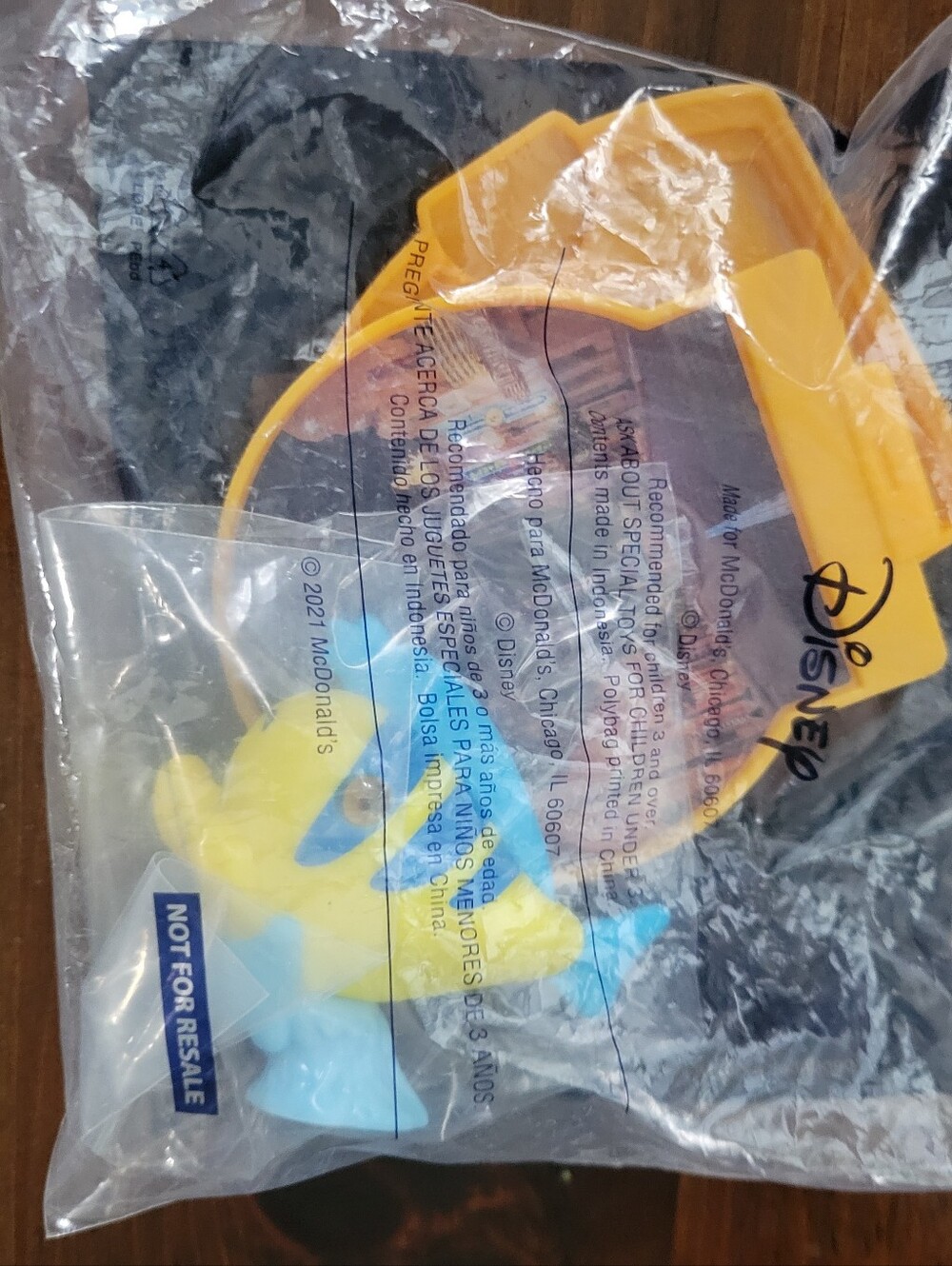 2021 Disney 50th Anniversary Celebration Flounder McDonald's Happy Meal #2